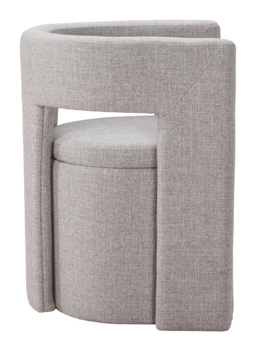 Zuo Modern Papua Dining Chair Gray