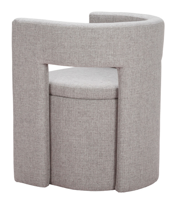 Zuo Modern Papua Dining Chair Gray