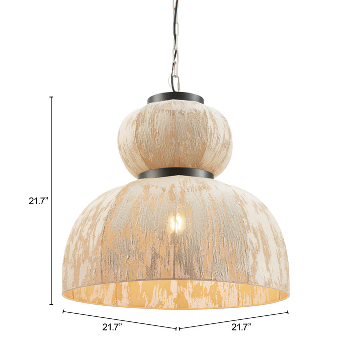 Zuo Modern Manet Ceiling Lamp Beige