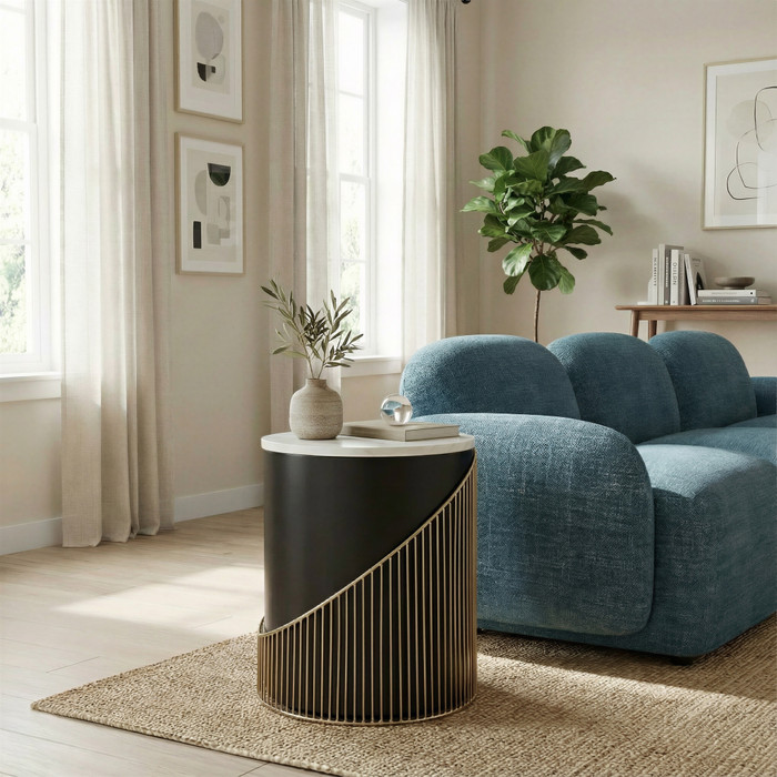 Zuo Modern Tova Side Table Multicolor