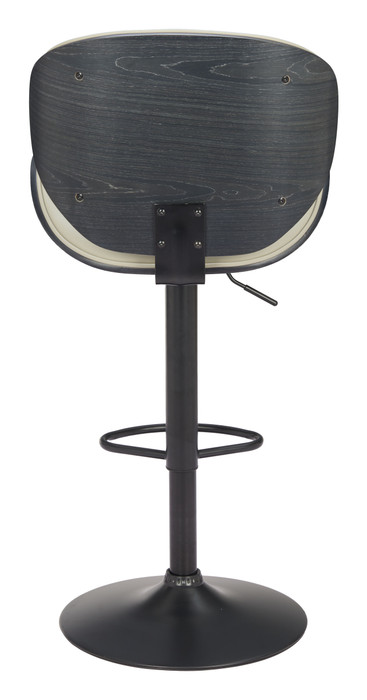 Zuo Modern Meyane Barstool Gray