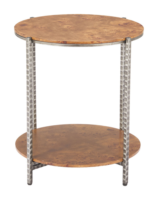 Zuo Modern Adna Side Table Brown