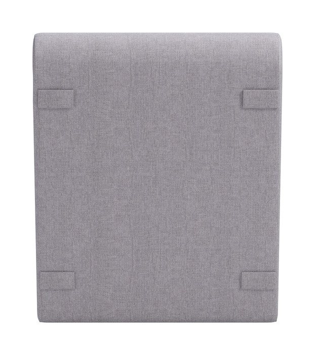 Zuo Modern Luanda Chaise Lounge Gray