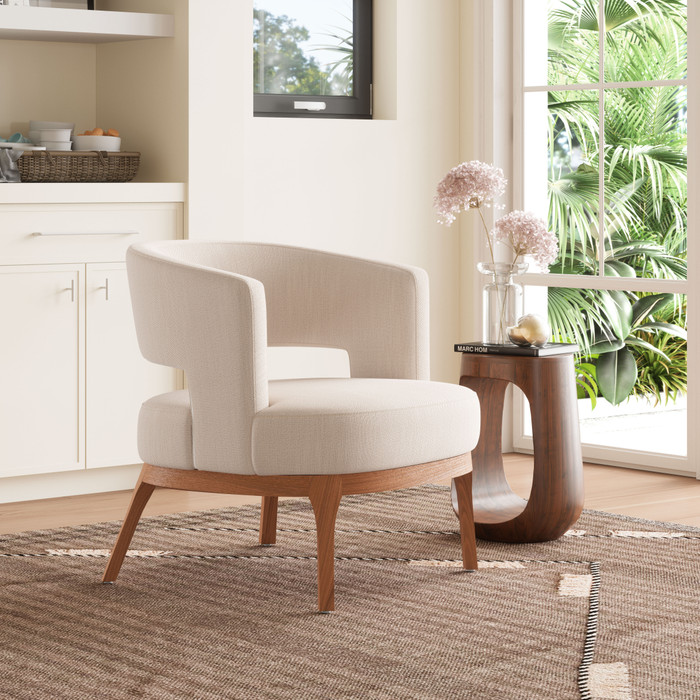 Zuo Modern Penryn Accent Chair Beige