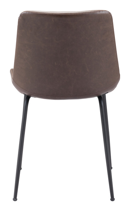 Zuo Modern Byron Dining Chair (Set of 2) Brown