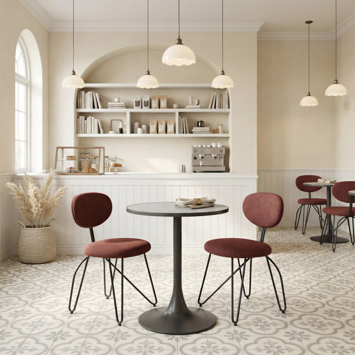 Zuo Modern Bite Bistro Table Gray & Black