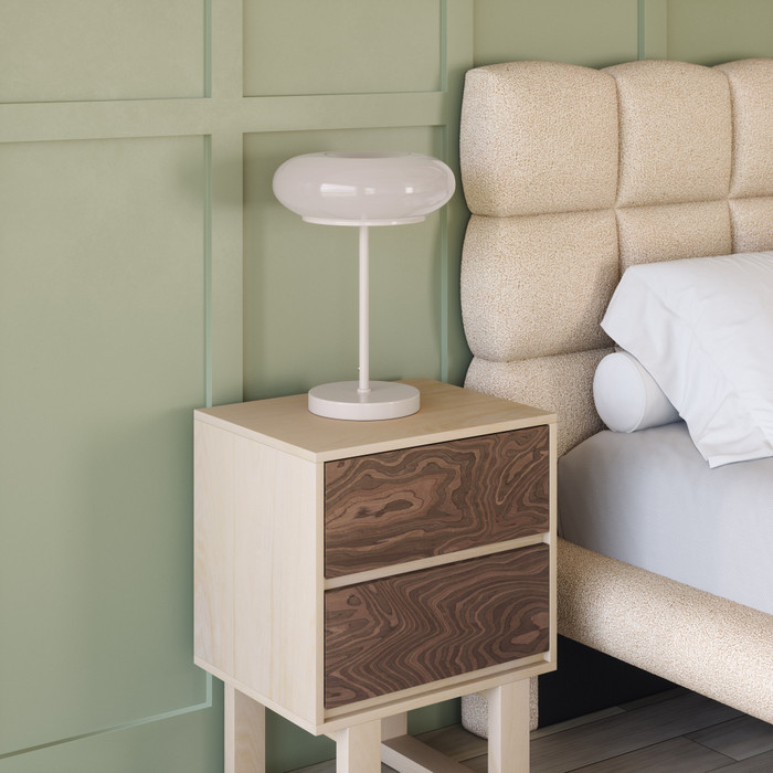 Zuo Modern Munk Table Lamp Beige