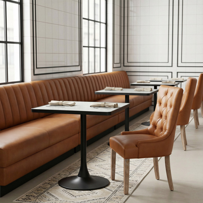 Zuo Modern Spot Bistro Table Gray & Black