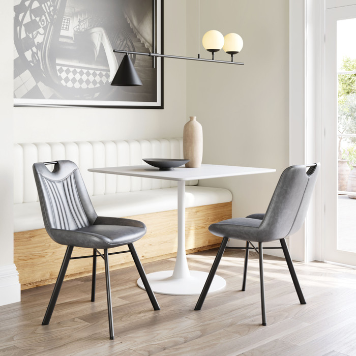 Zuo Modern Molly Dining Table White