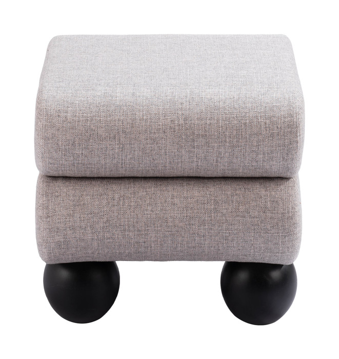 Zuo Modern Davao Ottoman Gray