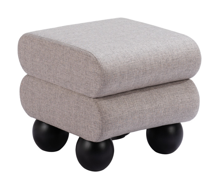 Zuo Modern Davao Ottoman Gray