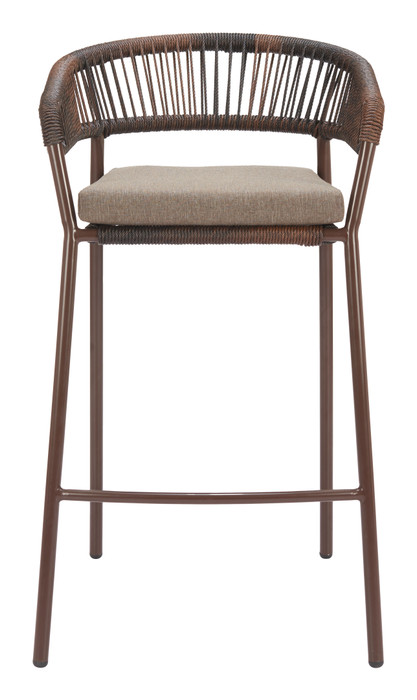 Zuo Modern Skye Barstool (Set of 2) Brown