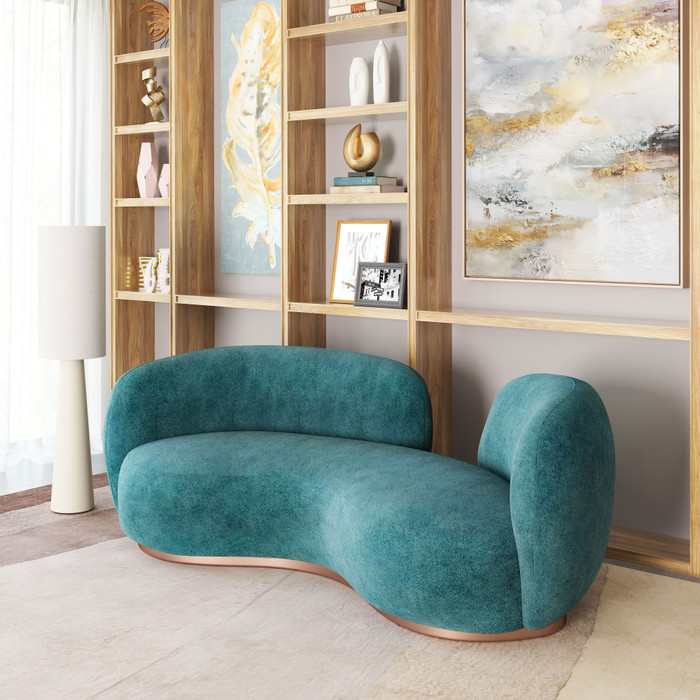Zuo Modern Jamela Sofa Teal