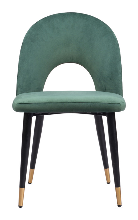 Zuo Modern Menlo Dining Chair (Set of 2) Green