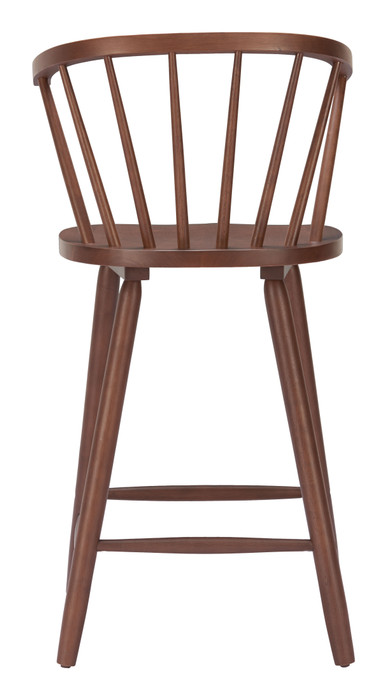 Zuo Modern Stenger Counter Stool (Set of 2) Walnut