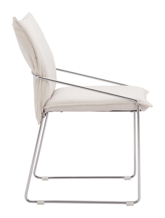 Zuo Modern Pola Dining Chair (Set of 2) White