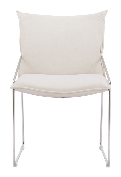Zuo Modern Pola Dining Chair (Set of 2) White