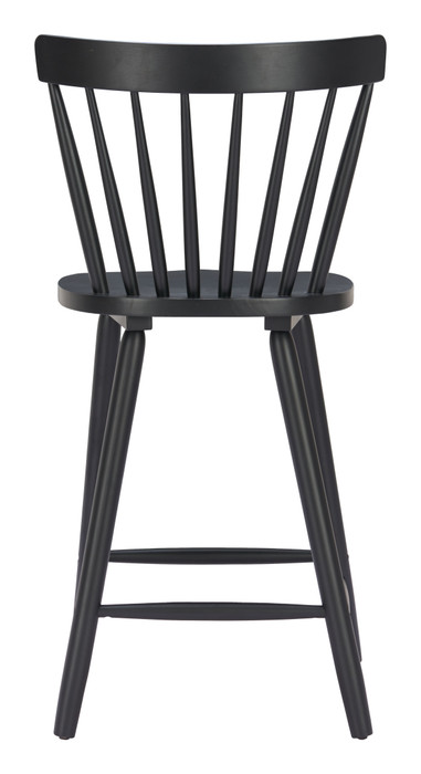 Zuo Modern Tyce Counter Stool (Set of 2) Black
