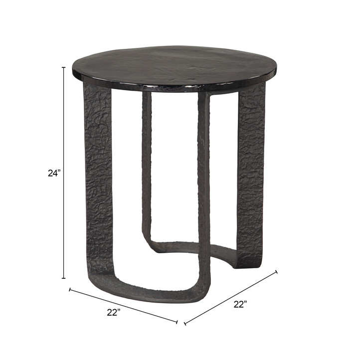Zuo Modern Divin Side Table Black