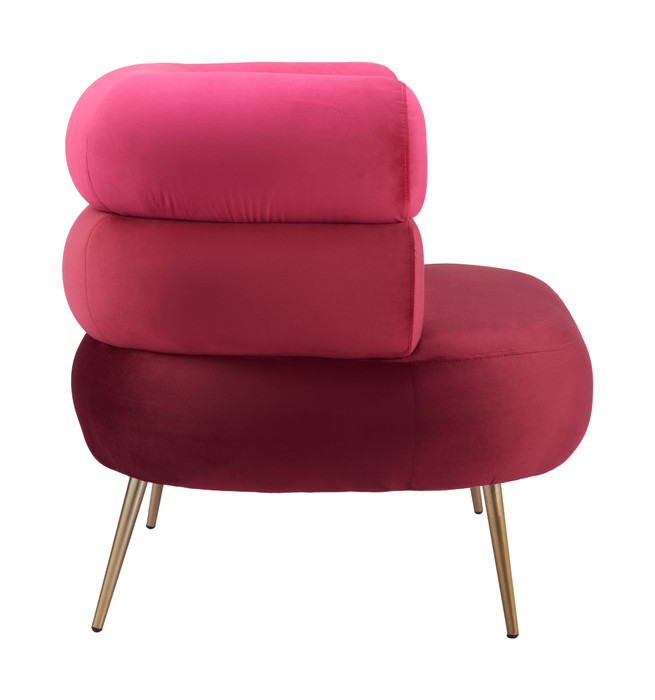 Zuo Modern Arish Accent Chair Red