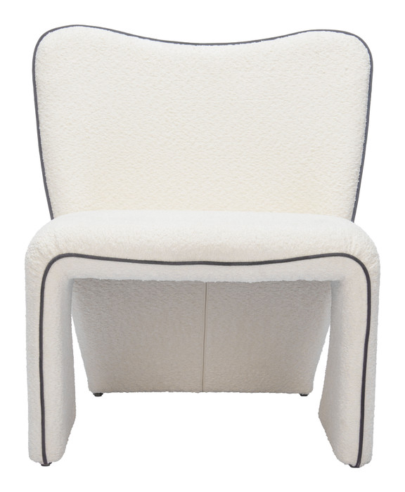 Zuo Modern Novo Accent Chair Ivory