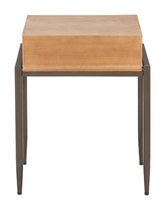 Zuo Modern Verec Side Table Natural