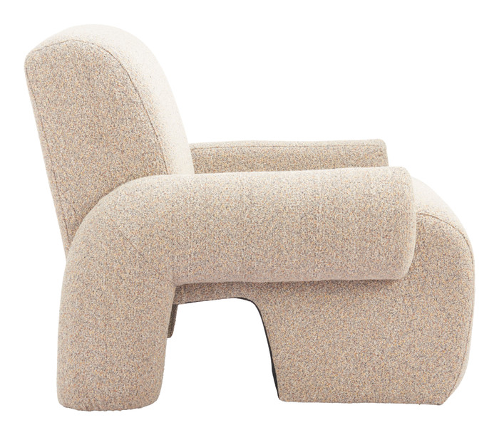 Zuo Modern Rura Accent Chair Heathered Beige
