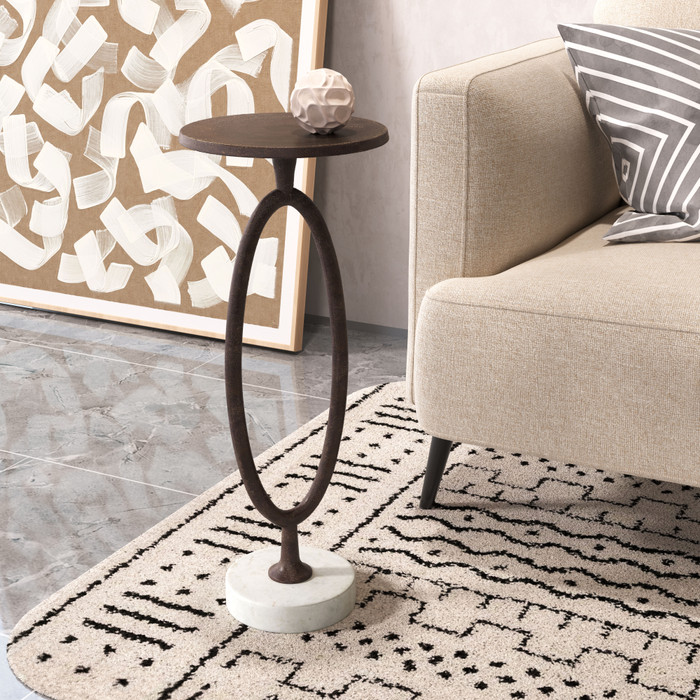 Zuo Modern Bonita Accent Table Bronze