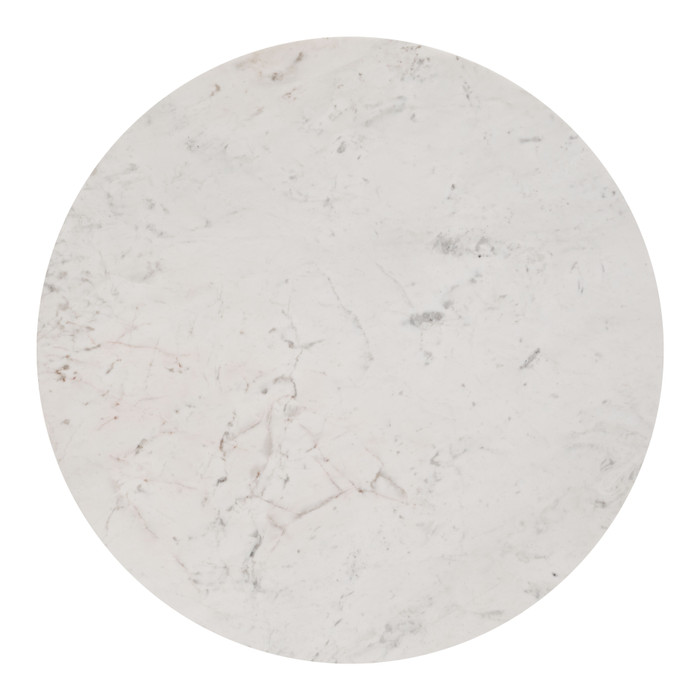 Zuo Modern Ithaca Dining Table White & Gold