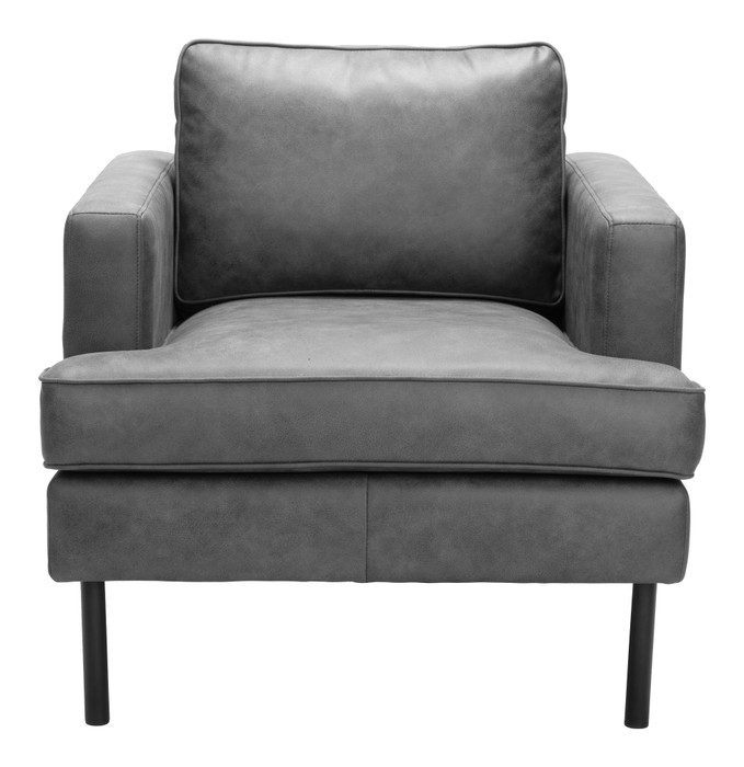 Zuo Modern Decade Armchair Vintage Gray