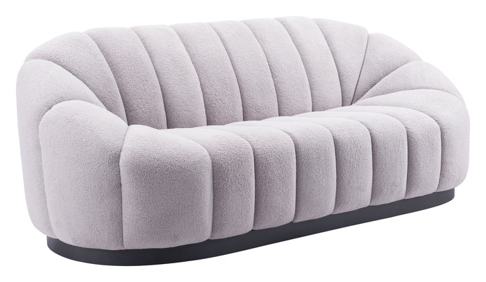 Zuo Modern Bhutan Sofa Light Gray