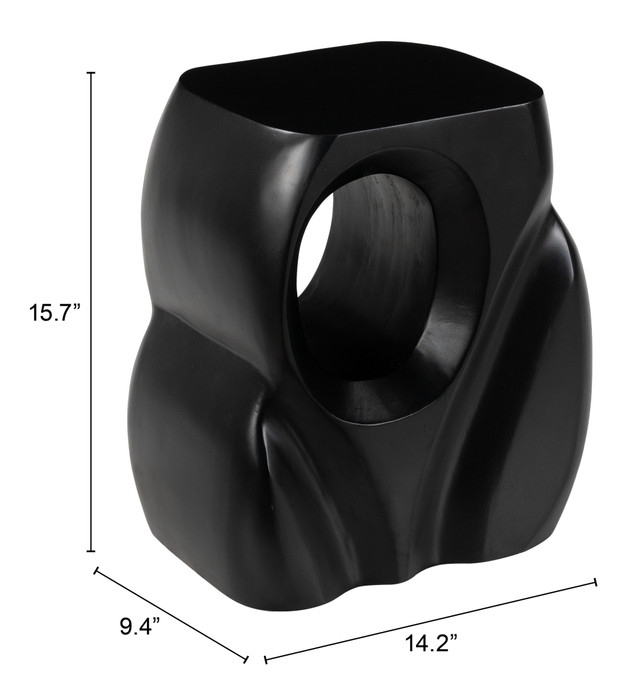 Zuo Modern Trung Side Table Black