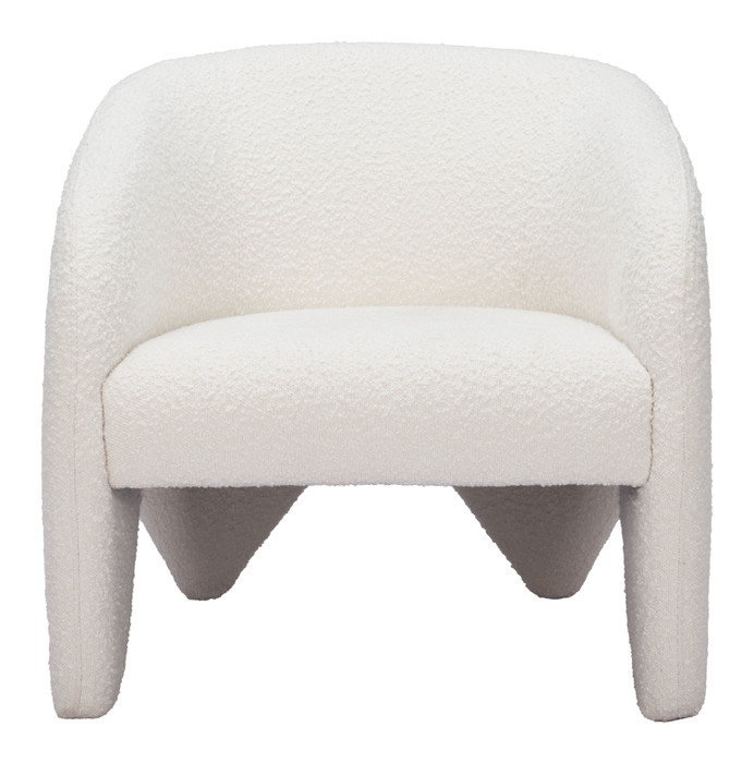 Zuo Modern Lopta Accent Chair White