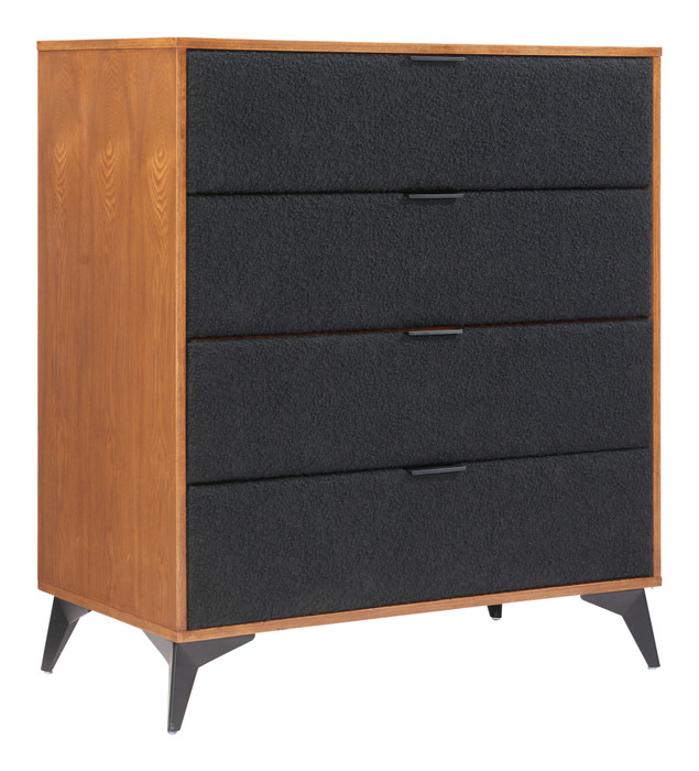 Zuo Modern Zarif Chest Black & Walnut