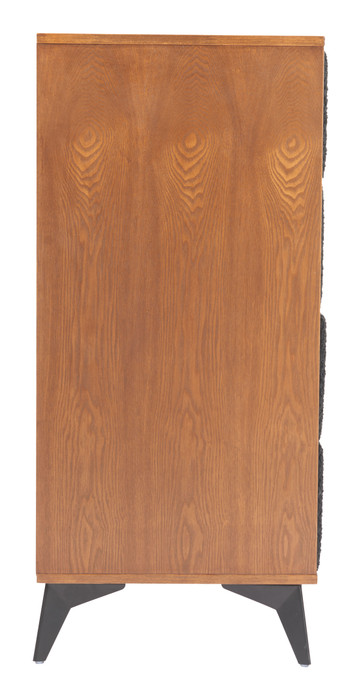 Zuo Modern Zarif Chest Black & Walnut