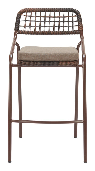 Zuo Modern Rio Barstool (Set of 2) Brown