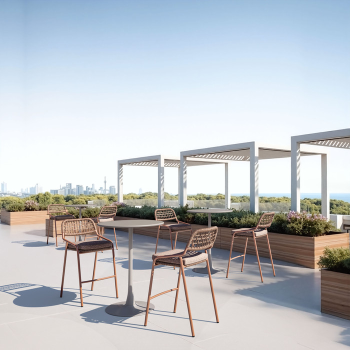 Zuo Modern Rio Barstool (Set of 2) Brown