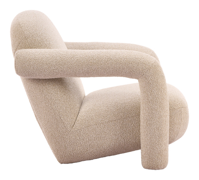 Zuo Modern Selenya Accent Chair Beige