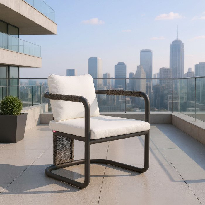 Zuo Modern Ciel Dining Chair (Set of 2) Ivory