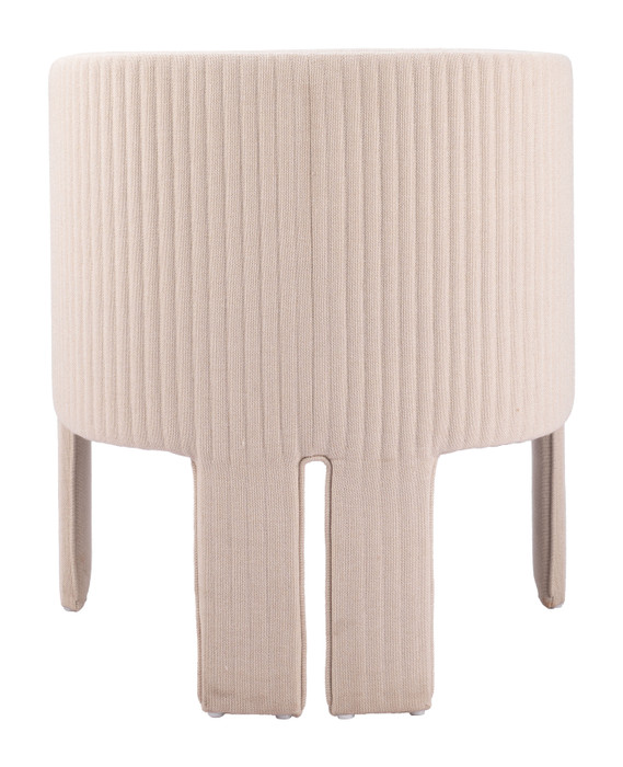 Zuo Modern Hull Accent Chair Beige