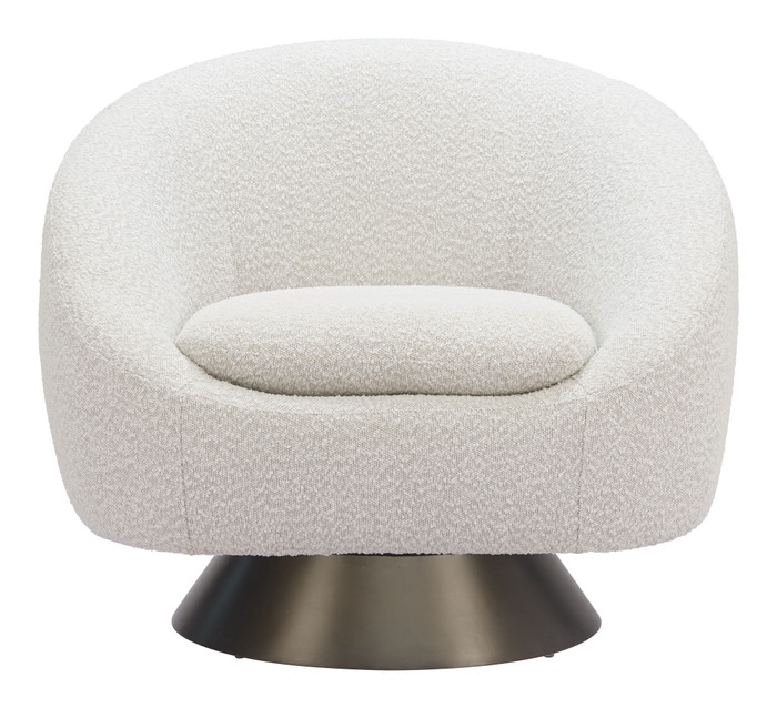 Zuo Modern Modan Swivel Chair Misty Gray