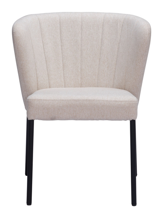Zuo Modern Aimee Dining Chair (Set of 2) Beige