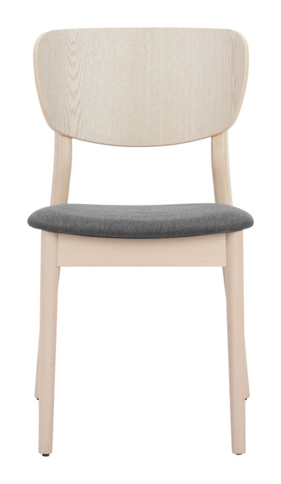 Zuo Modern Kellua Dining Chair (Set of 2) Gray & Natural