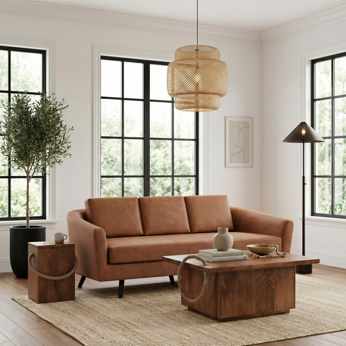 Zuo Modern Divinity Sofa Brown