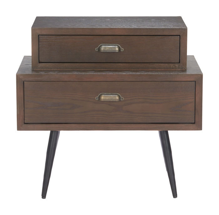 Zuo Modern Mechy Side Table Brown