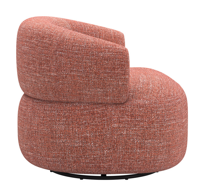 Zuo Modern Venezia Swivel Chair Brown