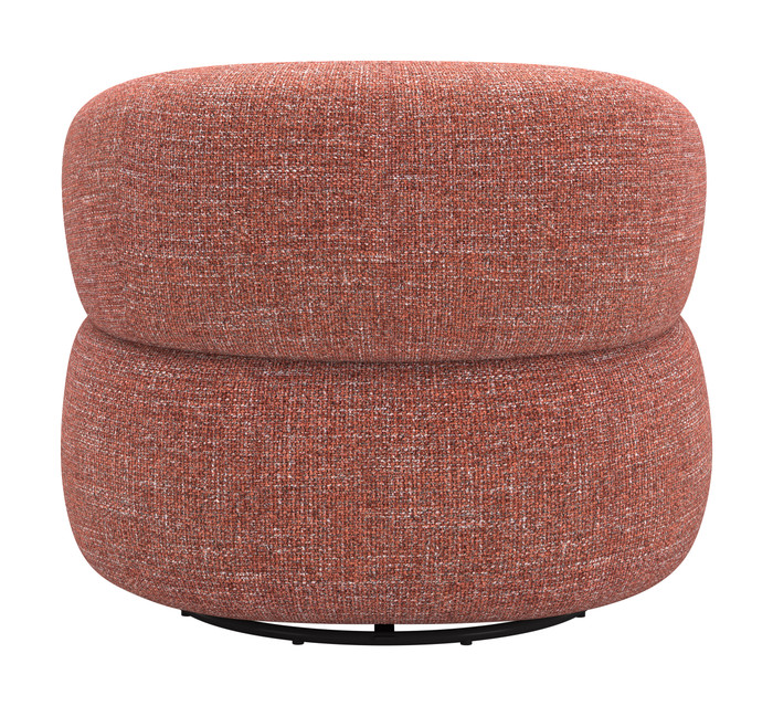 Zuo Modern Venezia Swivel Chair Brown