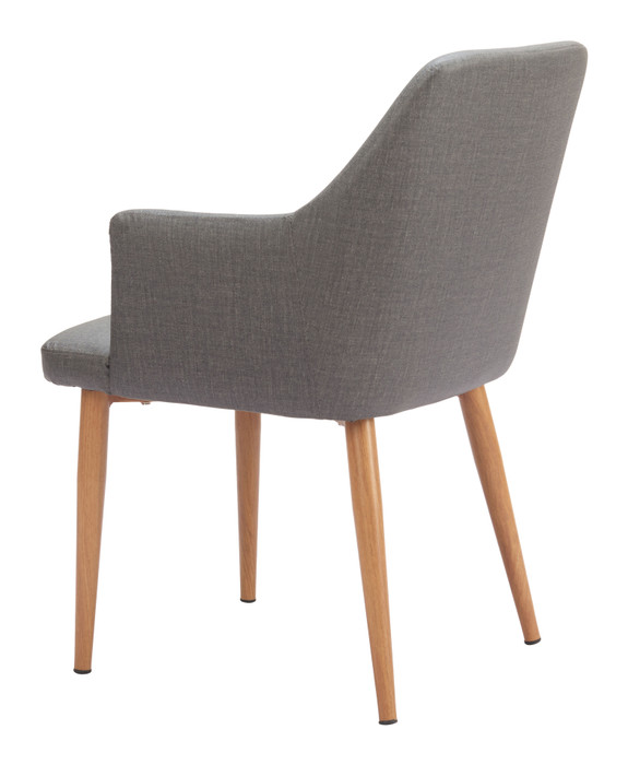 Zuo Modern Wisom Dining Chair (Set of 2) Gray