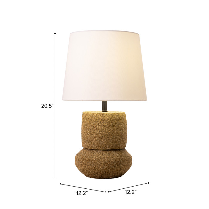 Zuo Modern Seina Solar Table Lamp Natural