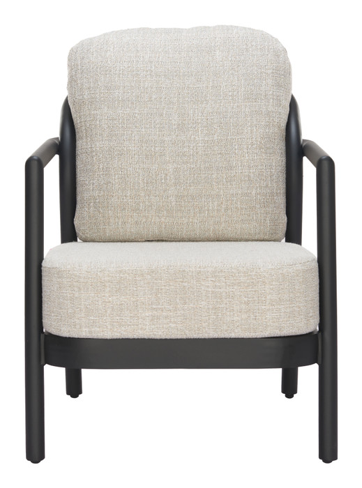 Zuo Modern Rein Accent Chair Beige